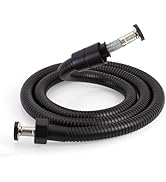 FOLINUS Shower Hose 59-inch Stainless Steel Double Sprial Nylon Braided Hose with 1/2'' Connector...