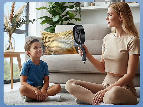 portable fan rechargeable