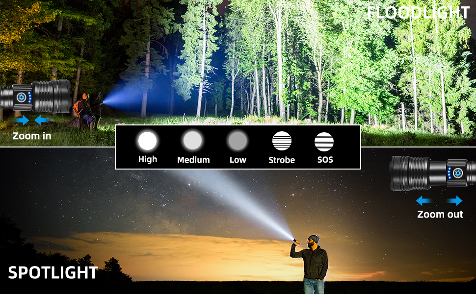 rechargeable flashlights