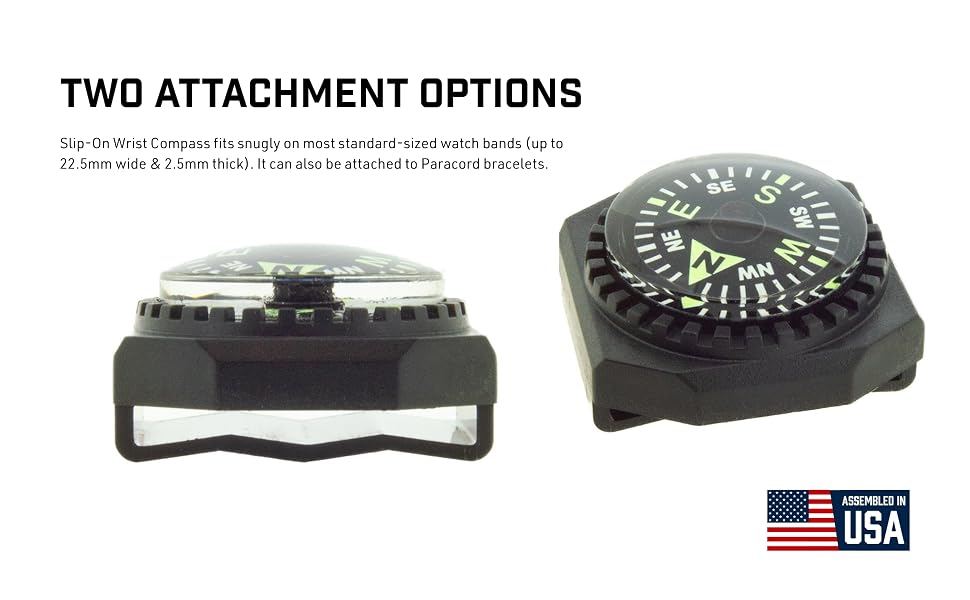 Two attachment options