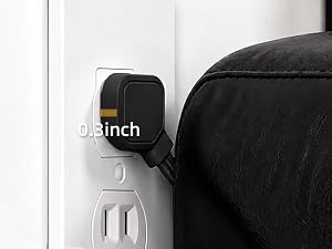 flat plug power strip