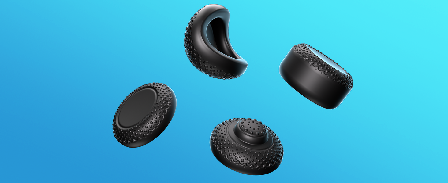PlayVital 8-in-1 Pro Thumb Grips for Nintendo Switch 2