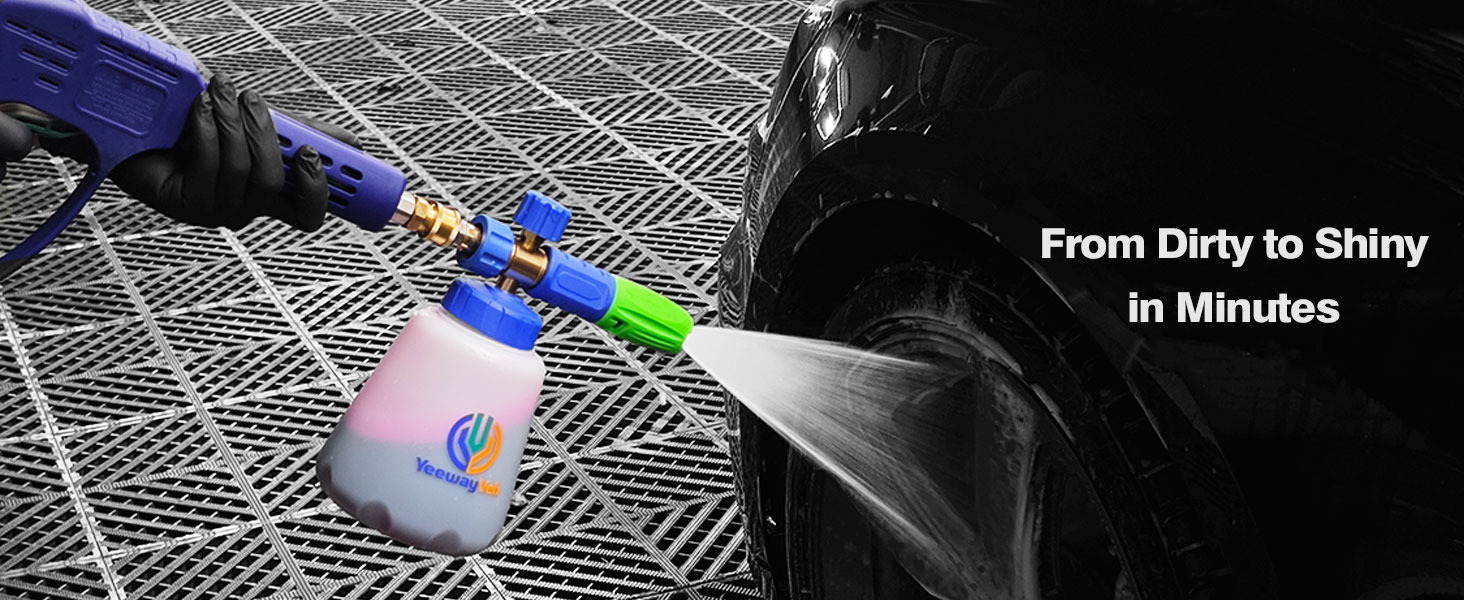 power pressure washer gun wand short foam gun