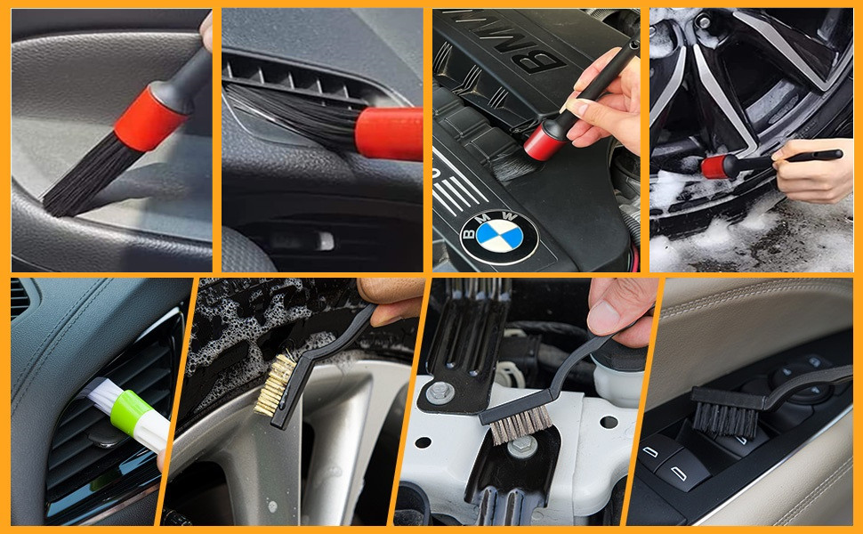 car interior detailing brush