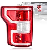 SHINEHOME F150 Tail Lights Assembly Compatible With 2018 2019 2020 Ford F150 Left Driver Side Tai...