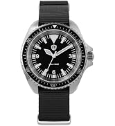 watchdives VH31 Quartz Watch, WD1980 V2 Military Diver Watches 38mm Sapphire Crystal Luxury Wrist...