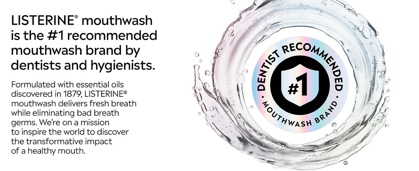 Listerine mouthwash