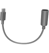 NLUNLU Starlink Mini USB C to DC Power Cord, 7.87-inch Type-C Input Male to DC Female Output Wate...