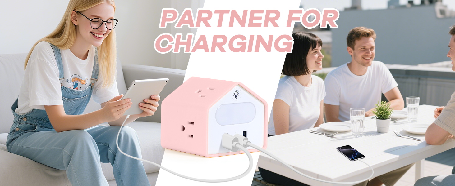 PINK POWER STRIP