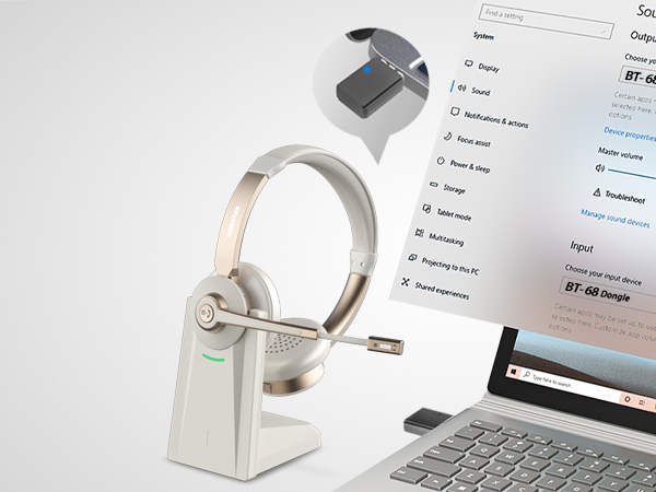 Bluetooth Headset with Microphone