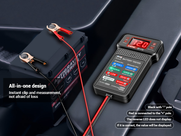 Car battery test form