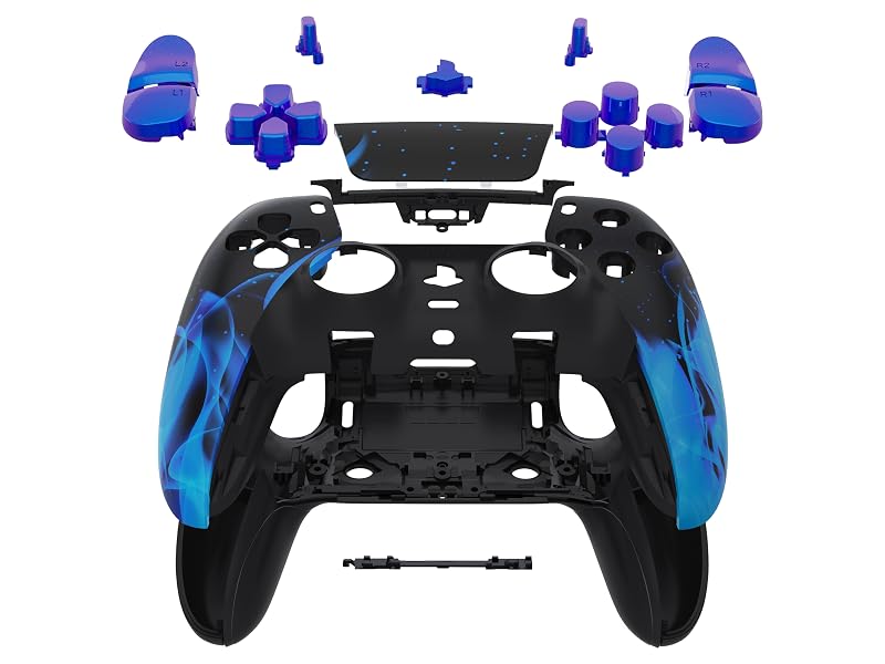eXtremeRate Full Set Shell Buttons Touchpad Cover for PS5 Edge Controller Replacement Shell Plates