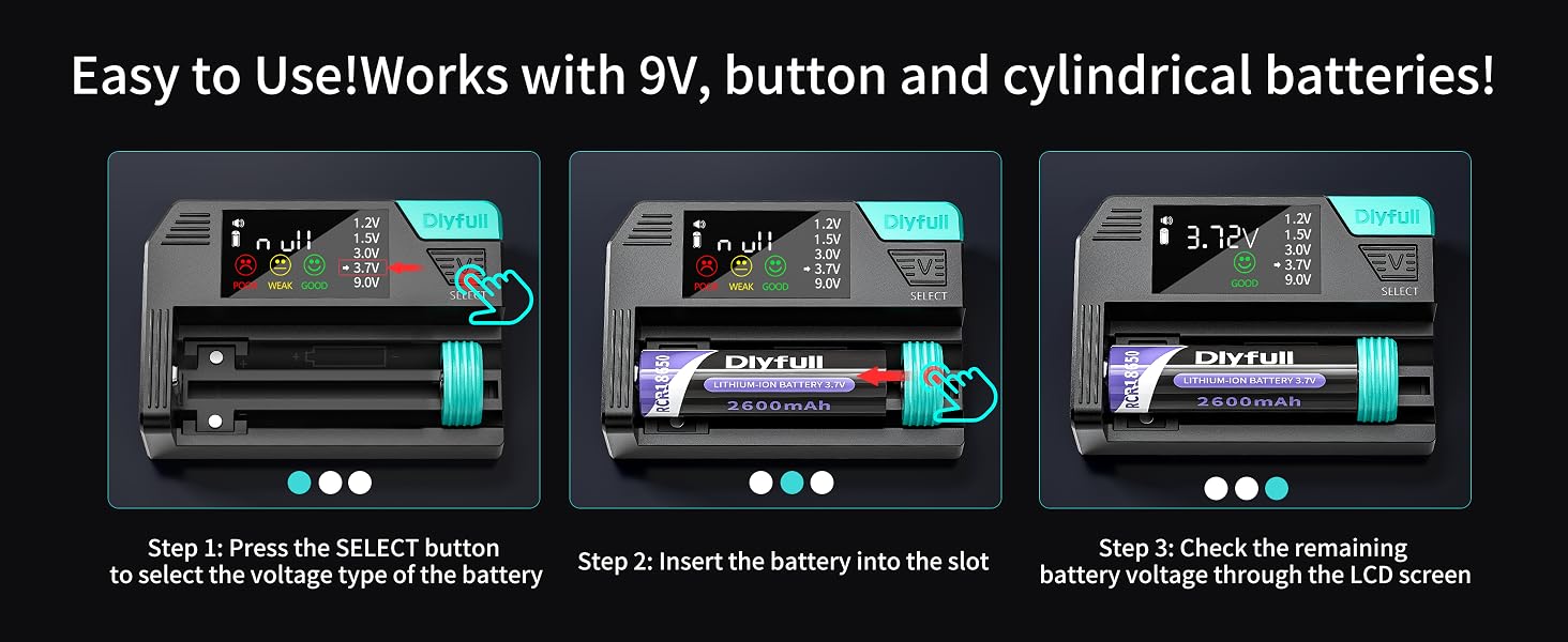 small battery tester