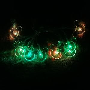 decorative fairy mouse string light for home room