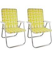 Lawn Chair USA - Outdoor Chairs for Camping. Made with Lightweight Aluminum Frames and UV-Resista...
