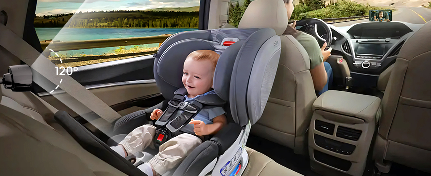 camera for baby in car