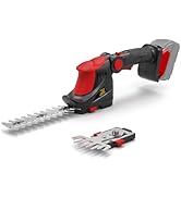 Hedge Trimmer Cordless for Milwaukee 18V MAX Battery, 1500RPM Grass Trimmer Electric Hedge Trimme...