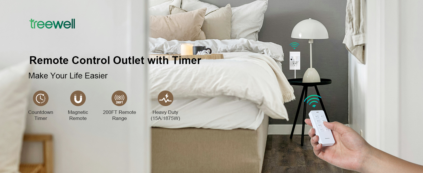 remote control outlet