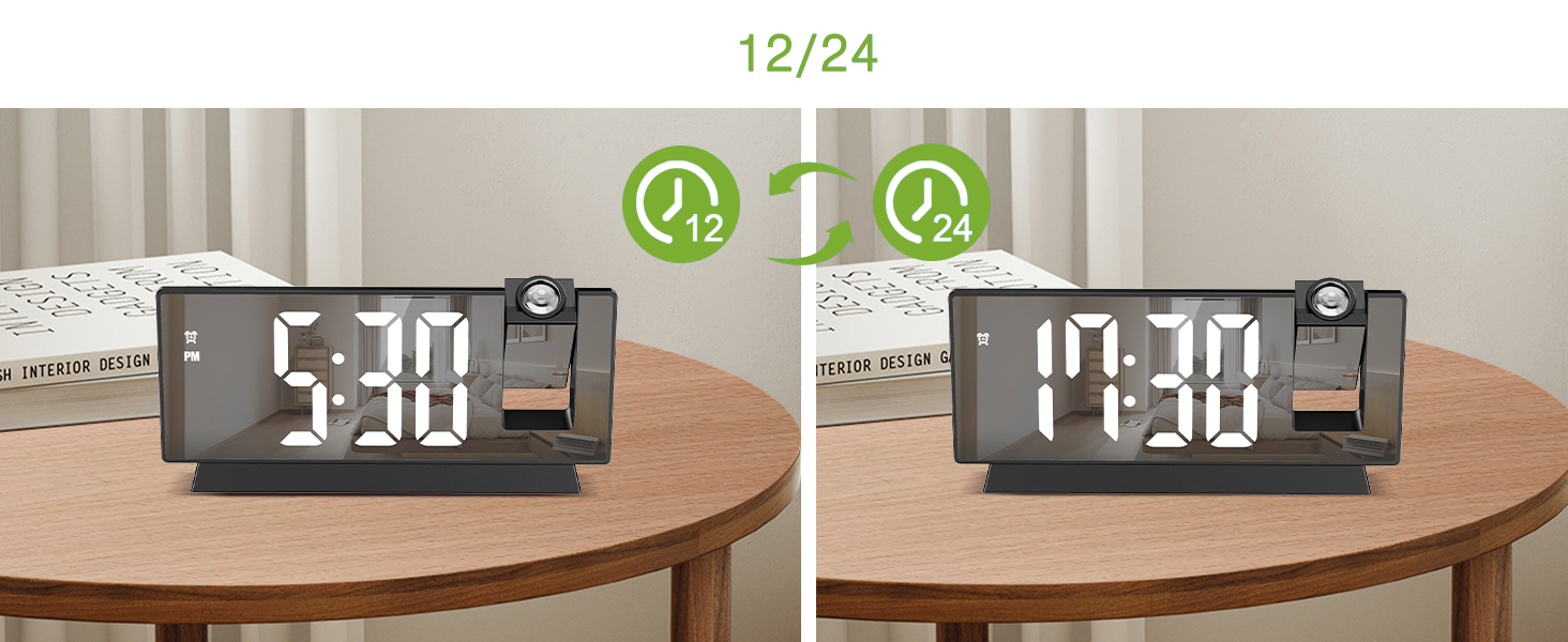 Projection Alarm Clock