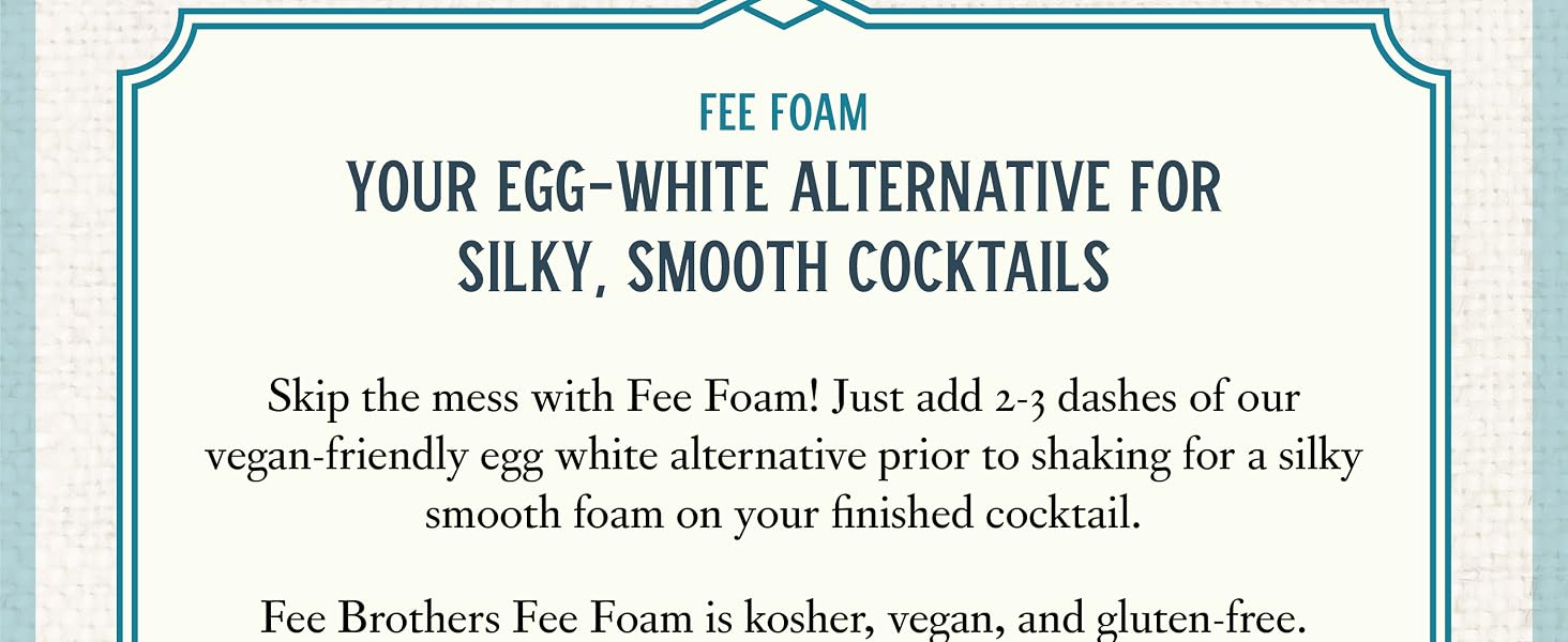 your egg white alternative for silky smooth cocktails