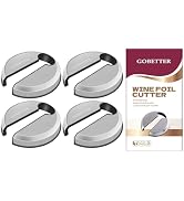 Gobetter Wine Foil Cutter Tool, Premium Stainless Steel Bottle Top Seal Opener & Neck Label Remov...