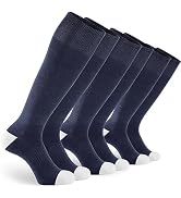 GRAPMKTG 3 Pairs Soccer Football Socks for Youth Baseball Softball Socks for Women and Men Boys G...