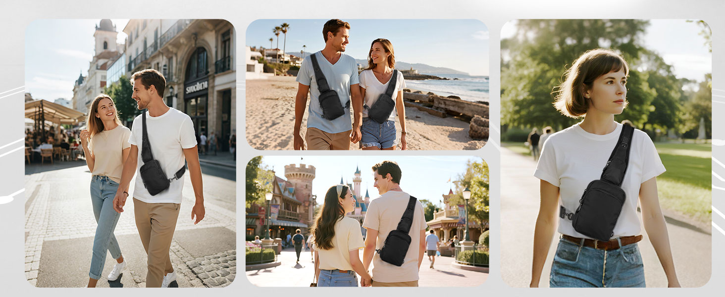 Anti Theft Crossbody Bag