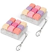 2 Pcs Keyboard Fidget Toy, Keyboard Fidget Clicker for Adults Relieve Stress and Anxiety Decompre...