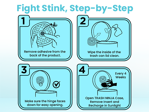Fight Stink Step by Step