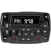 Citreal Marine Stereo Audio Radio Bluetooth Car Stereo Receivers Waterproof Player MP3 Boat Media...