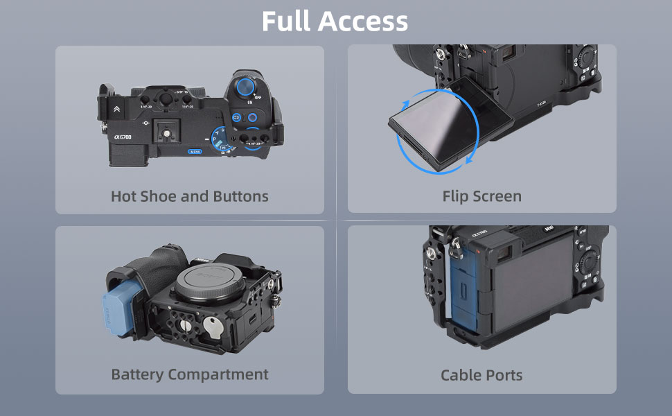 Sony A6700 Cage 3