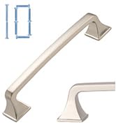 10 Pack 5 Inch Hole Center Kitchen Cabinet Pulls Handles Knobs Vanity Bedroom Dresser Drawer