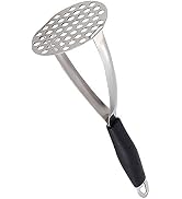 Joyoldelf Heavy Duty Stainless Steel Potato Masher, Professional Integrated Masher Kitchen Tool &...
