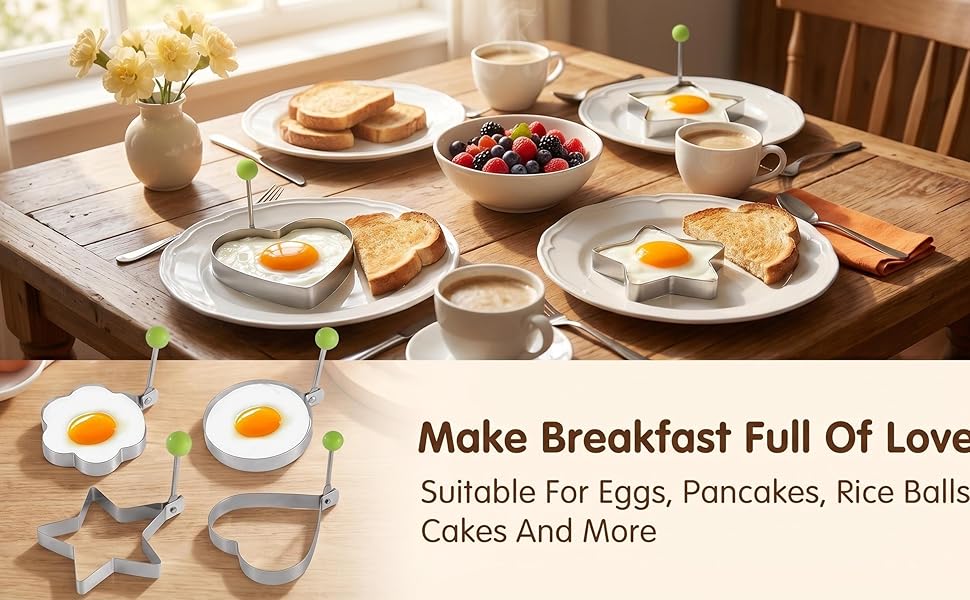 Non-stick & warp-resistant. Eggs slide right out