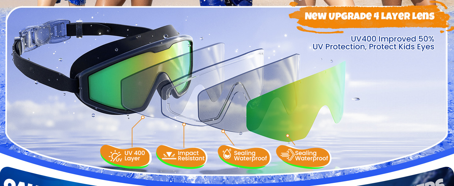 KIDS SWIM GOGGLES
