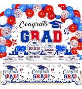 233pcs Graduation Party Decorations 2024, Graduation Party Supplies with Congrats Grad Banner Bac...