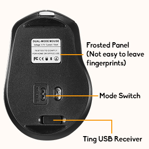 Wireless Gradient Color Bluetooth Mouse,