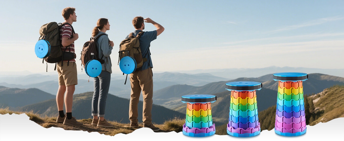 Upgraded Foldable Stool Thickened