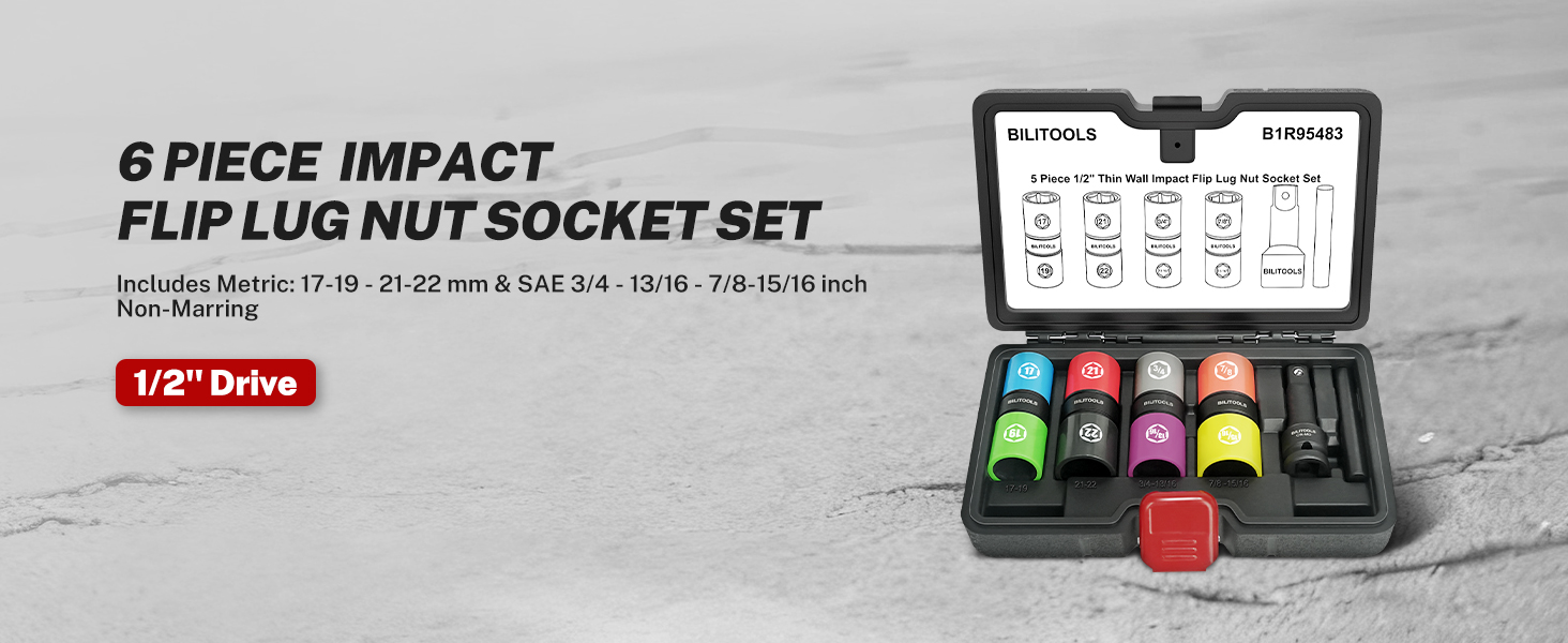 Lug Nut Socket Set