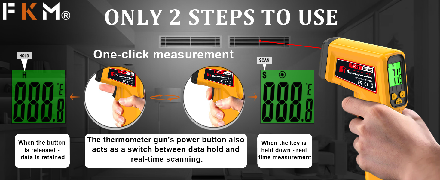 infrared thermometer gun