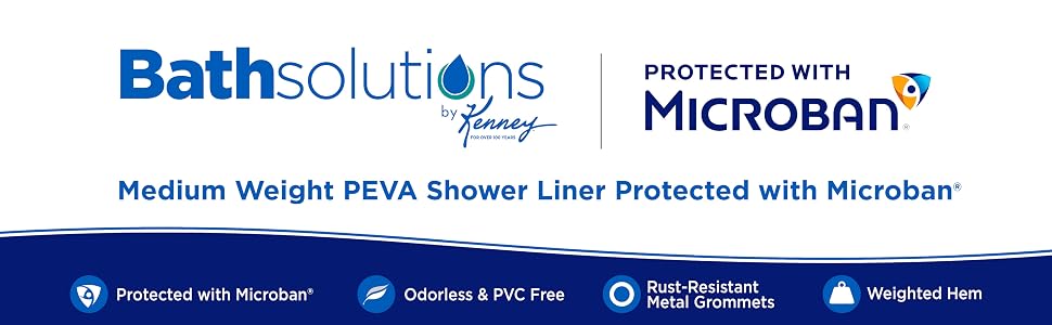 Microban_Medium Weight PEVA Shwr Liner_Banner