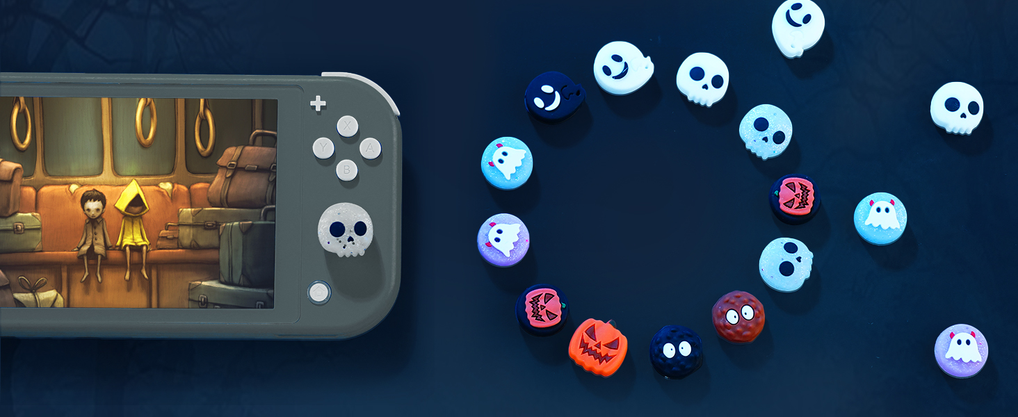 there are several different thumb grip for you