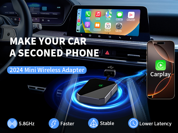 Carplay wireless adapter