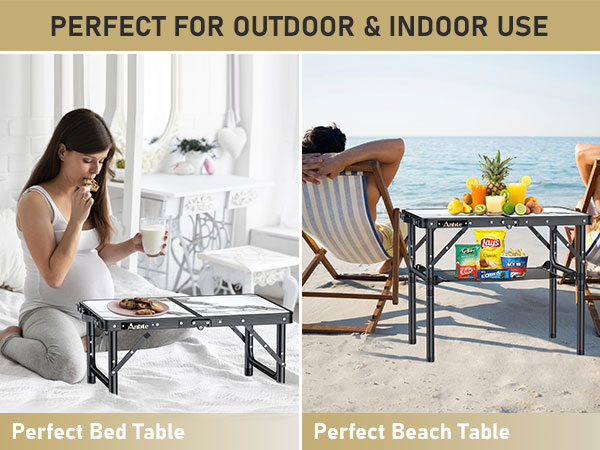 small beach table
