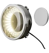 Microscope Polarized 96-LED Ring Light Anti Glare Microscope Lamp Illuminator for Soldering Repai...