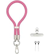 MISSYI phone wrist strap, Adjustable Cell Phone Lanyard Strap for Case, Charm Wrist Lanyard with ...