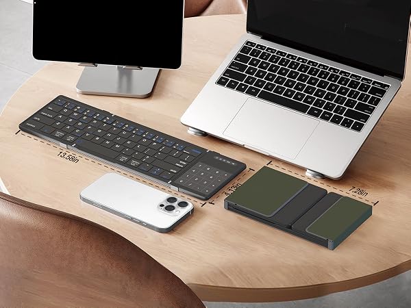 keyboard with trackpad