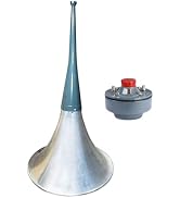 5 CORE Indoor Outdoor PA Horn Speaker - Waterproof Long Range Trumpet Horn 22 Inch + Driver Compr...