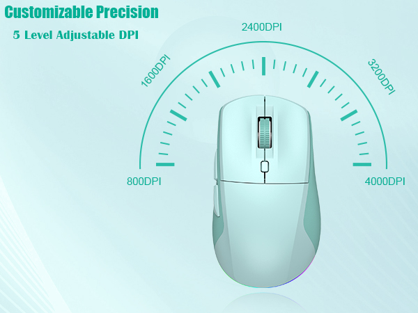 Rechargeable bluetooth mouse