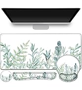 ToLuLu Desk Mat, XXL Large Mouse Pad Wrist Support Set,4 in1 Gaming Mousepad Desk Pad+ Ergonomic ...